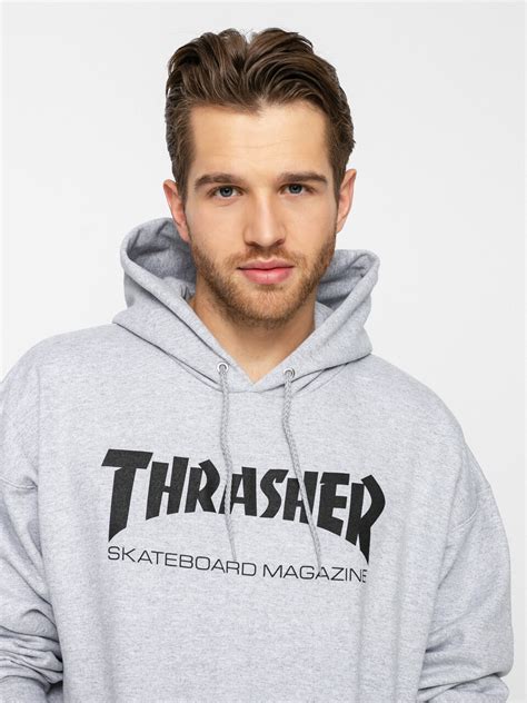 Thrasher Hoodie Skate Mag Hd Grey