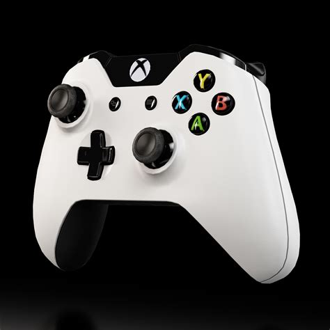 Microsoft Xbox One Wireless Controller 3d Model 40 Ma Max Fbx