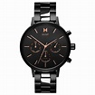MVMT 38mm 黑色 三眼 不銹鋼 女生 手錶 錶 防水 計時 美國正品代購 | Yahoo奇摩拍賣
