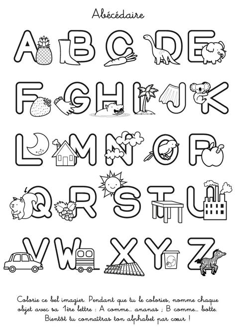 Coloriages Alphabet A Imprimer Coloriage Imprimer