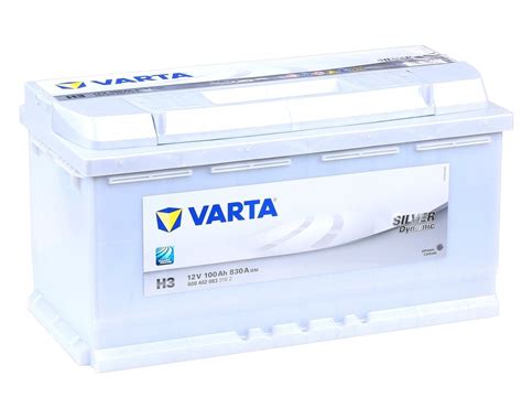Varta Silver Dynamic 6004020833162 Batterie De Démarrage 12v 100ah 830a
