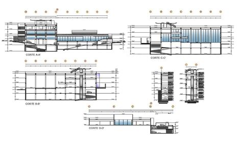 Basement Parking Section Dwg File Cadbull