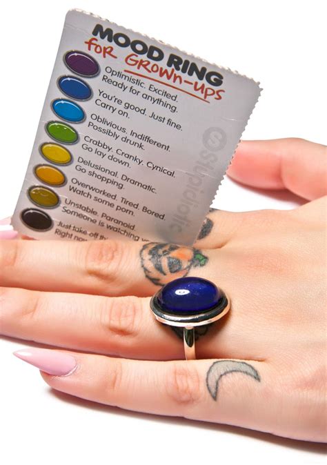 In The Mood Ring Mood Ring Mood Rings