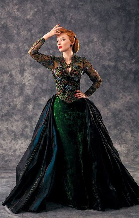 Cinderella 2015 Lady Tremaine Cate Balnchett Costume Worn In The