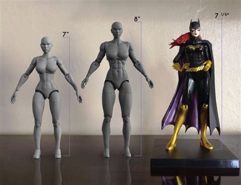 Superheroine Blank Female Action Figures » Gadget Flow