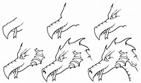 Daryl Hobson Artwork: How To Draw A Dragon: Step By Step | Dragon ...