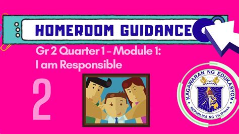 Homeroom Guidance Program Grade 2 Quarter 1 Module 1 Youtube