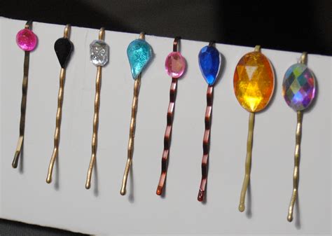One Day At A Time Jeweled Hair Pins