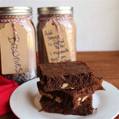 Homemade Brownie Mix In A Jar Cooking With Carlee