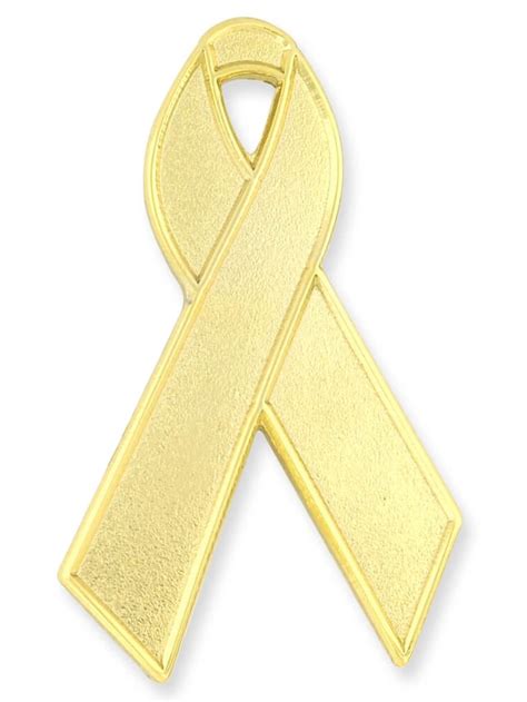 Pinmart Childhood Cancer Prevention And Awareness Enamel Lapel Pin