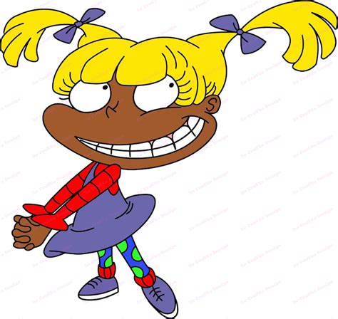 Angelica Pickles African American Rugrats Svg Svg Dxf Etsy