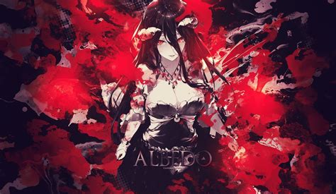 Overlord The Albedo Wallpaper By Deathtototoro Anime Wallpaper