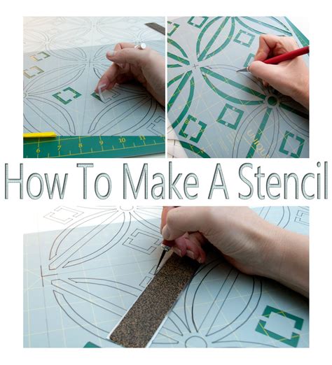How To Make A Stencilno Costly Gadgets Required Salvaged