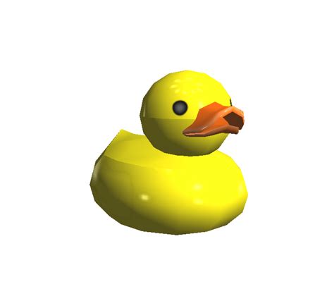 Pc Computer Roblox Rubber Duckie The Models Resource