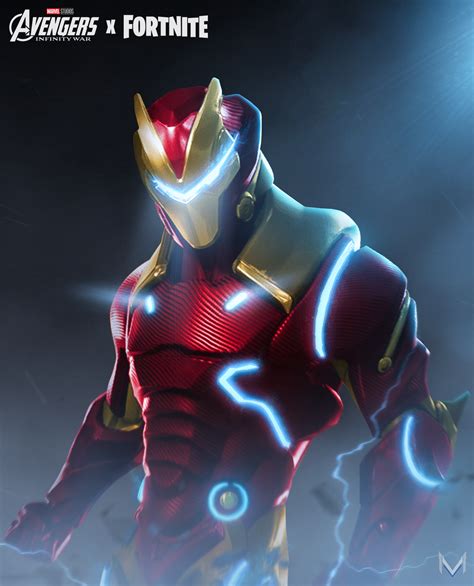 Fortnite X Marvel Ironman By Imizuri On Deviantart