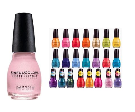 Lot Of Sinful Colors Finger Nail Polish Color Lacquer All Different Colors No Sinful Colors