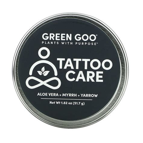 Green Goo Tattoo Care Salve 182 Oz 517 G