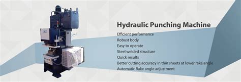 Hydraulic Punching Machine Hydraulic Punching Machine In India