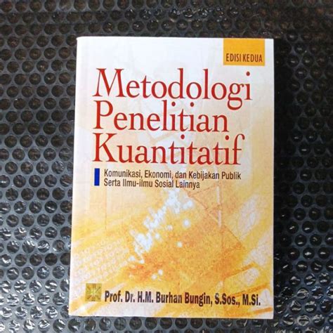 METODOLOGI PENELITIAN KUANTITATIF Edisi Kedua Lazada Indonesia