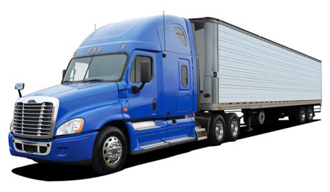 Blue Freight Truck