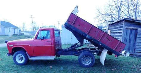 1970 International Harvester 1300 D All Wheel Drive Dump Truck For Sale