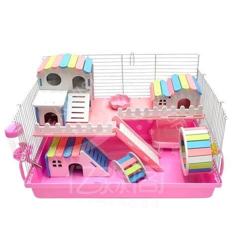 Small Hamster Cage Package Complete Oversized Villa Supplies Deluxe