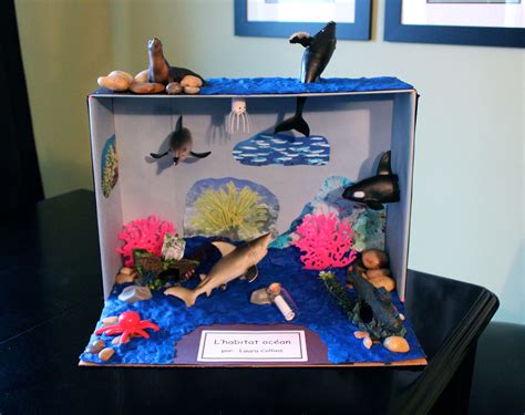 Ocean Habitat Diorama Pinteres