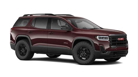 New 2021 Gmc Acadia Awd At4 In Red Mahogany Metallic For Sale In Salem