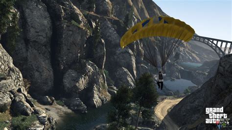 Gta V Screenshot Parachute Grand Theft Auto V Photo 31987816 Fanpop