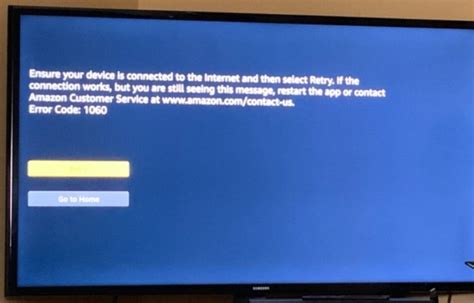 Amazon Prime App Not Working On Apple Tv - Amazon Prime Video showing error code 1060 on Apple TV : How to fix it