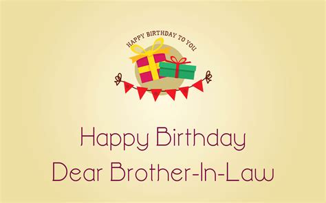 Happy Birthday Dear Brother In Law 