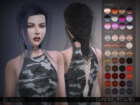 Daydream Hair By Leahlillith Sims 4 Panda Cc