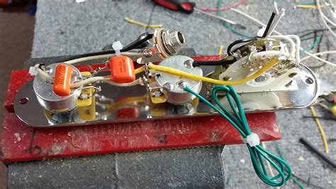 Here's what you need for wiring those pickups into your tele®! Dual Capacitor Telecaster Wiring Harness w/4-Way Series/Parallel Switching | Hoagland Custom