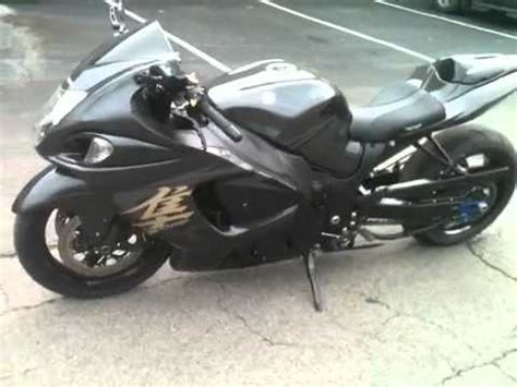 The only upper hand that the hayabusa has is the massive torque of 114lb/ft vs. 08 Hayabusa with GSXR 1000 modification - YouTube
