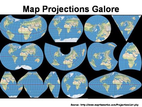Map Projections Galore 720×540 Mapping Pinterest Earth Science