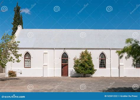 Hall Of The Dutch Reformed Church In Nuwerus Stock Photography