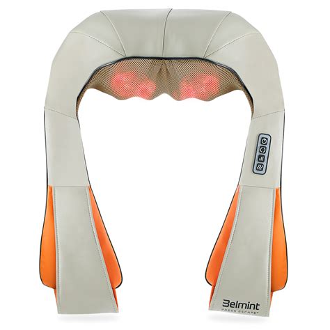 As their name suggests, neck and shoulder massagers are designed specifically to offer relief to your neck and shoulders. Belmint Shiatsu Neck and Shoulder Massager with Heat ...