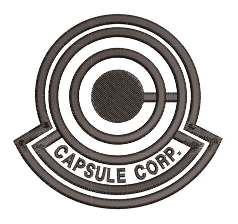 Embroidery Pattern Capsule Corp Logo Age Store Patterns