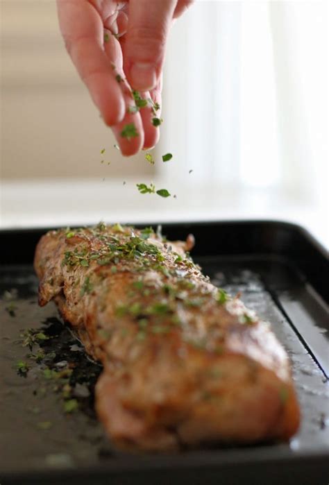 Place pork chops on top of vegetables. The Best How to Cook Pork Tenderloin In Oven with Foil ...