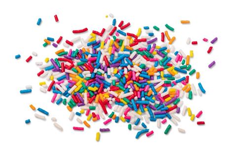 Rainbow Sprinkles Toppings Chocolates And Sweets