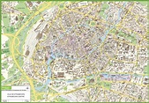 Plan touristique de Strasbourg - CTS