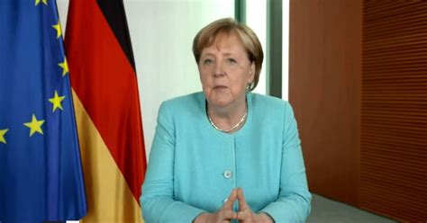 Bundeskanzlerin Angela Merkel Spricht Grußwort Zur Eurobike Sazbikede