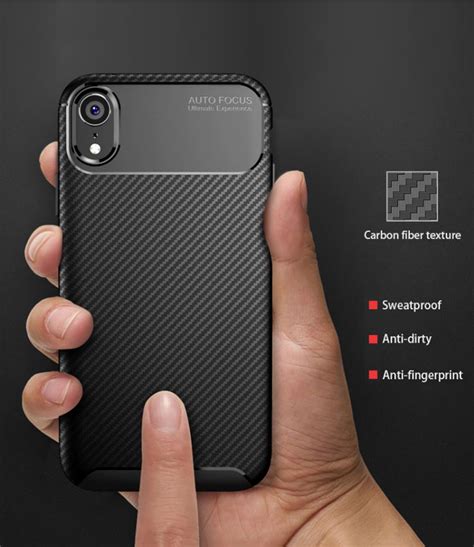 Case For Iphone Carbon Fibre Soft Cover Tpu Silicone Slim X Xr Max Plus Ebay