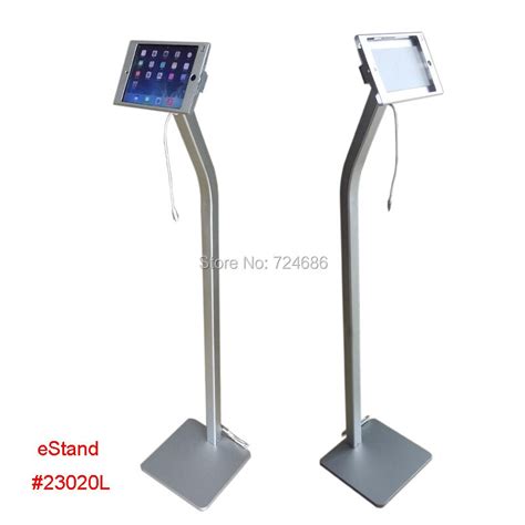 For Mini Ipad Floor Stand With Charging Cable Display On Shop Hotel