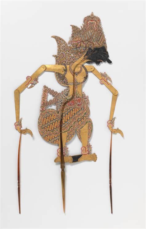Wayang kulit performances can be found in the royal courts in cities as well as small villages all across indonesia. Prabu Suyudana, wayang kulit puppet | INDONESIAN | NGV ...