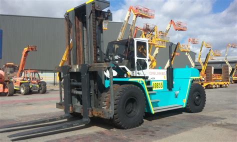 30 40 Ton Forklift Diesel Forklifts Large Forklift Hire Big