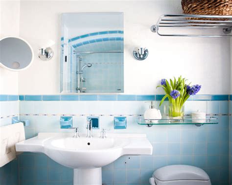Give your bathroom—and every morning—a big, bright energy boost. 40 light blue bathroom tile ideas and pictures 2020