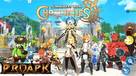 Summoners War Chronicles Beta Android Gameplay Open World Mmorpg Th