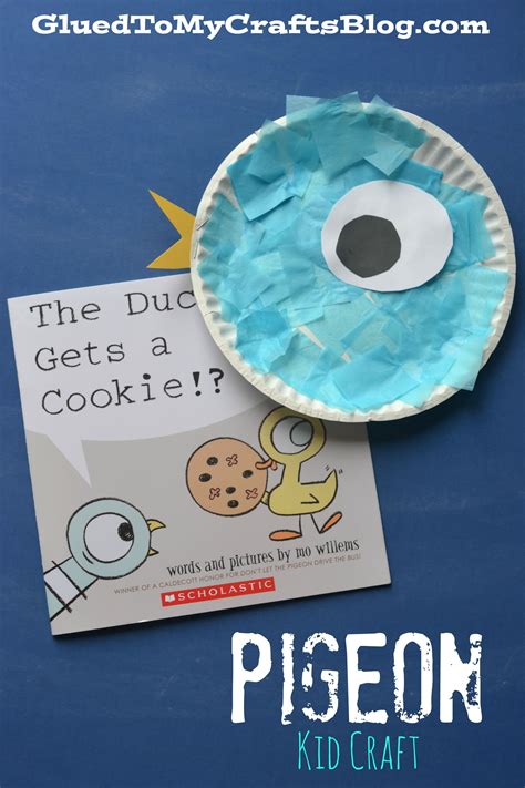 Paper Plate Pigeon Kid Craft Glued To My Crafts Storytime Crafts
