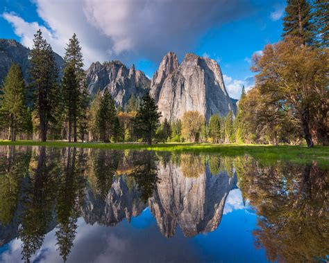 Cathedral Peaks Yosemite National Park California Lance B Carter